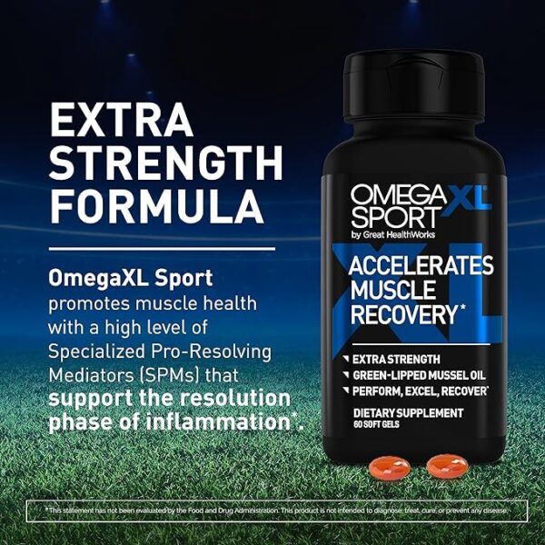 OmegaXL Joint Support Supplement – Natural Muscle Support