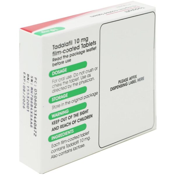 Tadalafil 10mg Tablets